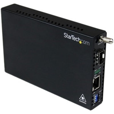 StarTech CONVERT AND EXTEND A GIGABIT ETHERNET CONNECTION OVER FIBER USING THE GIGABIT SF