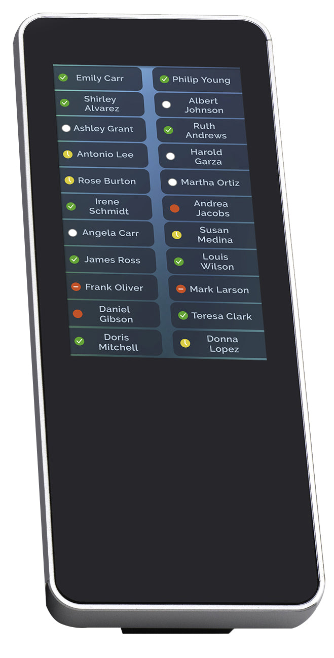 AudioCodes 450HD, C450HD, C455HD-DBW Expansion Unit with 5'' Color Touch LCD