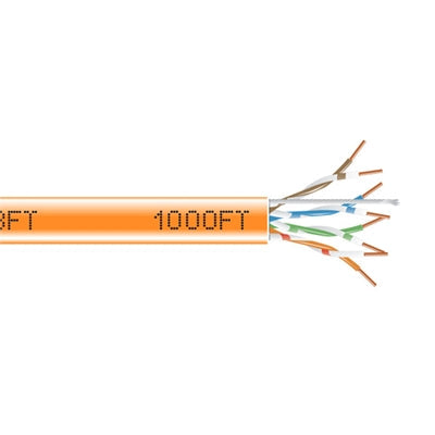 BLACK GIGATRUE CAT6, 550-MHZ SOLID BULK CABLE (UTP) IS DESIGNED FOR USE IN HIGH-PERFOR
