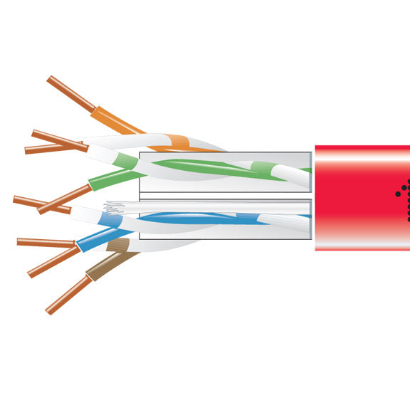 BLACK GIGATRUE CAT6, 550-MHZ SOLID BULK CABLE (UTP) IS DESIGNED FOR USE IN HIGH-PERFOR