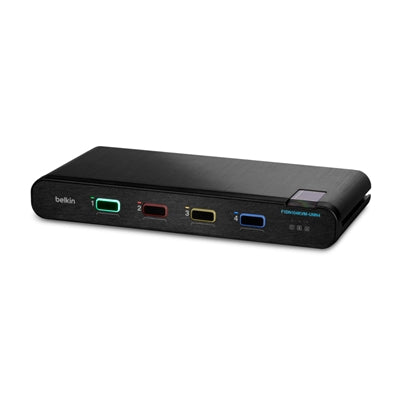 Belkin 4 Port Single Head DP HDMI
