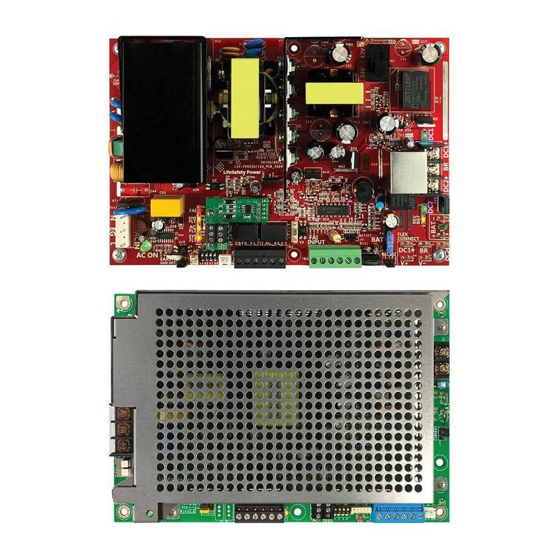 Lifesafety 150W power supply, 12A/12V or 6A/24V 250