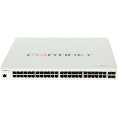FORTINET SWITCH - FORTISWITCH 248E-POE - 1RU - WIRED - 1GBPS - NETWORKING / PORTS QTY: 52