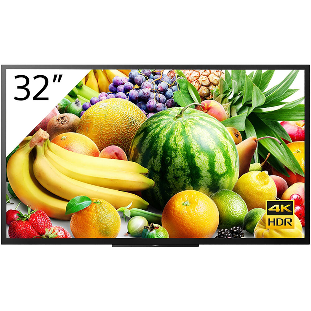 32" 3840x2160 4K LED Bravia Display 24/7