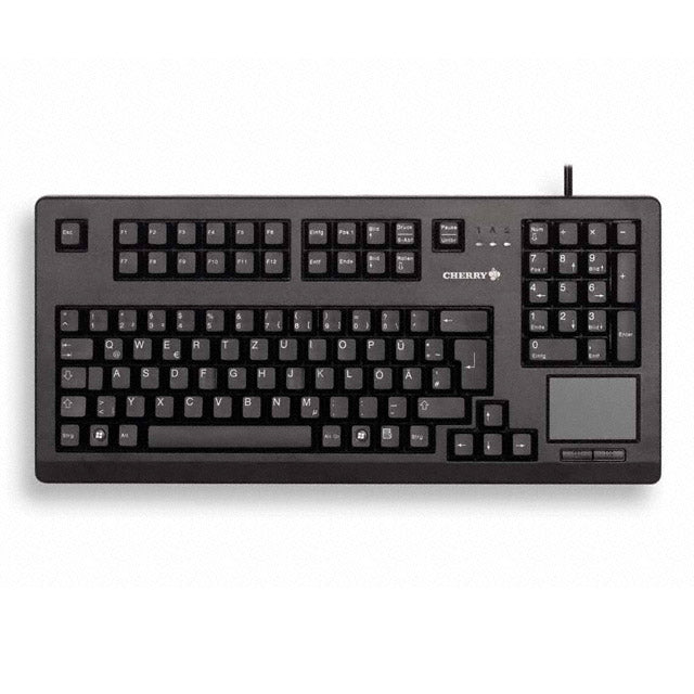 CHERRY BLACK 16 USB TOUCHPAD 104 MX LASERED KE