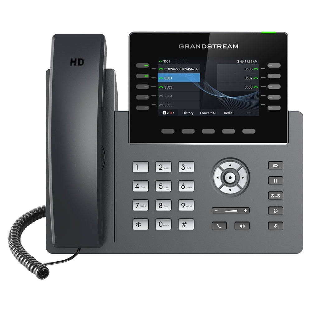 GRANDSTREAM THE GRP2615 IS A 10-LINE CARRIER-GRADE IP PHONE DESIGNED WITH ZERO-TOUCH PROVISI