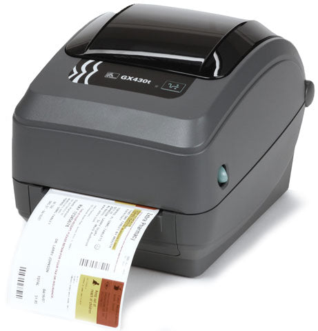 ZEBRA GX430T BARCODE LABEL PRINTER