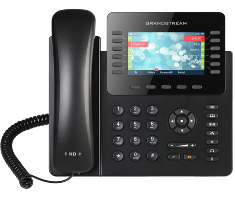 GRANDSTREAM THE GXP2170 IS A POWERFUL HIGH-END IP PHONE EQUIPPED WITH 12 LINE KEYS, 4.3 INCH