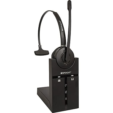 SPRACHT UNLEASH WIRELESS FREEDOM THE ZUM MAESTRO DECT/USB COMBO WIRELESS HEADSET HAS UP