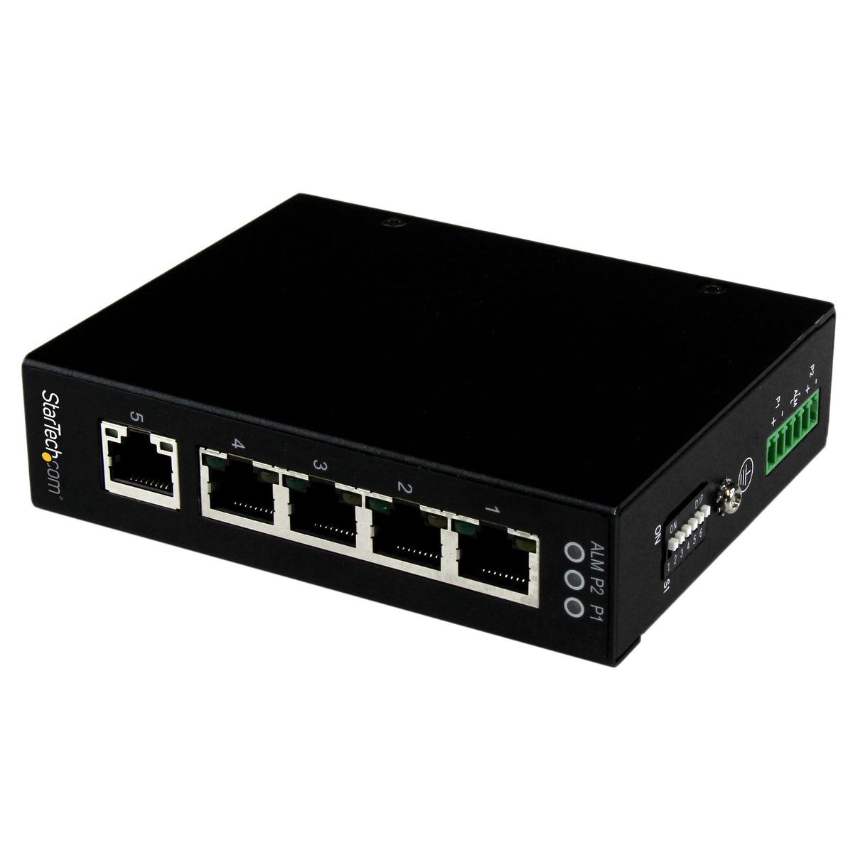 StarTech 5PORT ETHERNET SWITCH UNMANAGED GIGABIT INDUSTRIAL NETWORK SWITCH