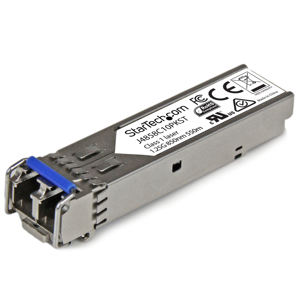 StarTech 10 PACK HPE J4859C COMPATIBLE SFP - 1000BASE-LX 1GBPS - 1GBE MODULE - 1GE GIGABI