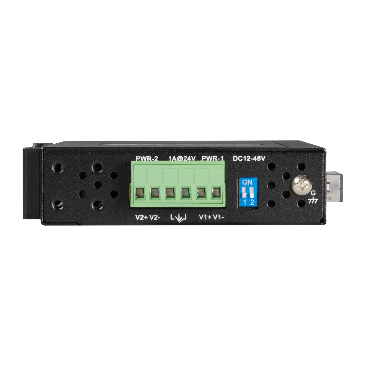 BLACK THE GIGABIT INDUSTRIAL MEDIA CONVERTER PROVIDES A COST-EFFECTIVE WAY TO ADD FIBE
