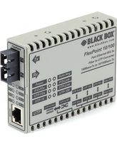 BLACK FAST ETHERNET (100-MBPS) MEDIA CONVERTER - 10/100-MBPS COPPER TO 100-MBPS MULTIM