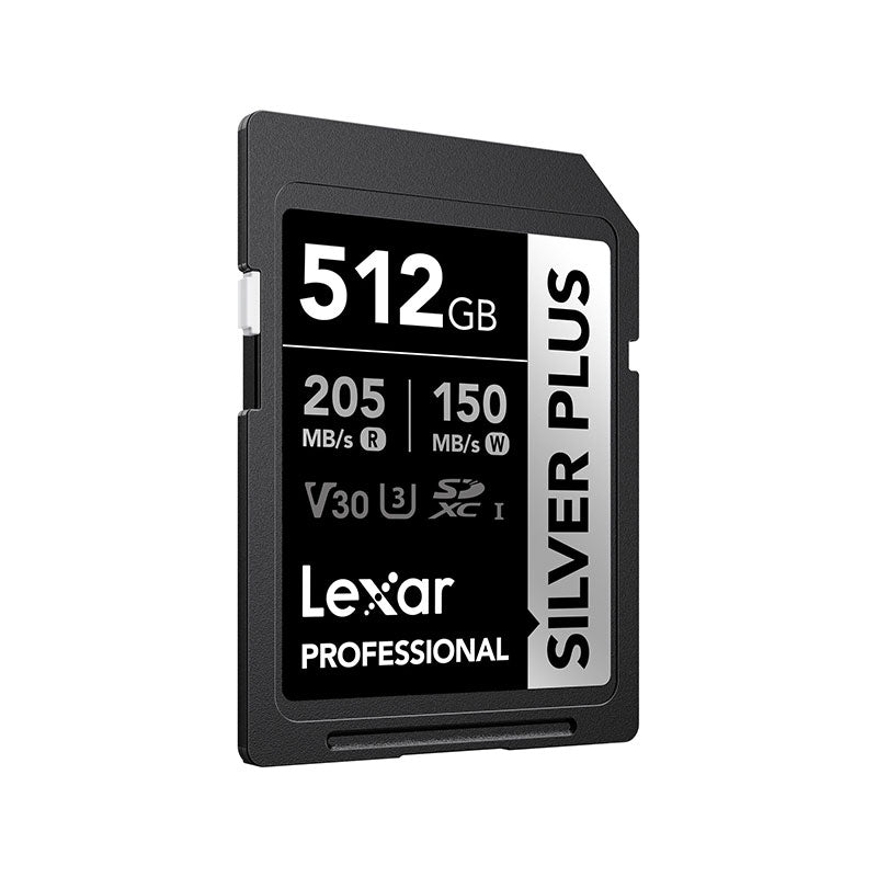 Lexar, Professional, SILVER PLUS, SDXC, 512GB