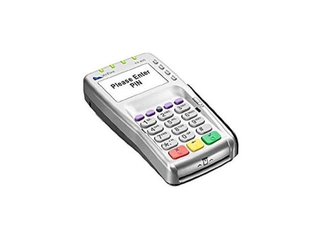 VeriFone VX805 CTLS,192MB SC 2SAM STD KEYPAD