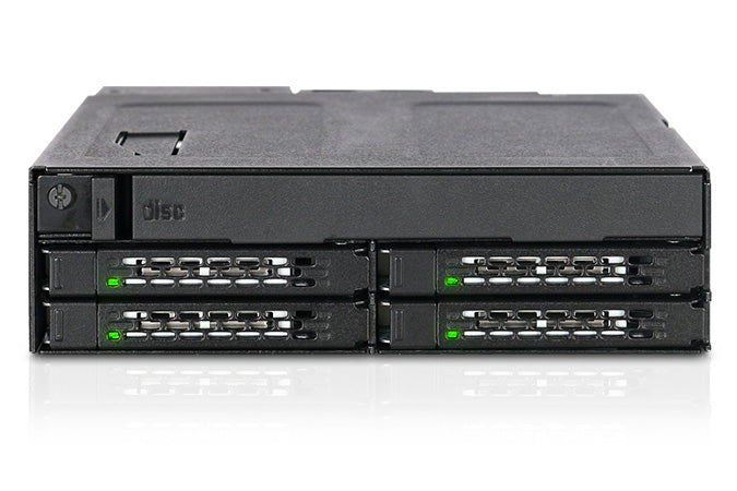 ICY TOUGHARMOR MB604SPO-B METAL 4X 2.5 + ULTRA SLIM ODD BAY