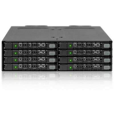 ICY TOUGHARMOR MB998SP-B METAL 8X SATA 2.5 MOBILE RACK