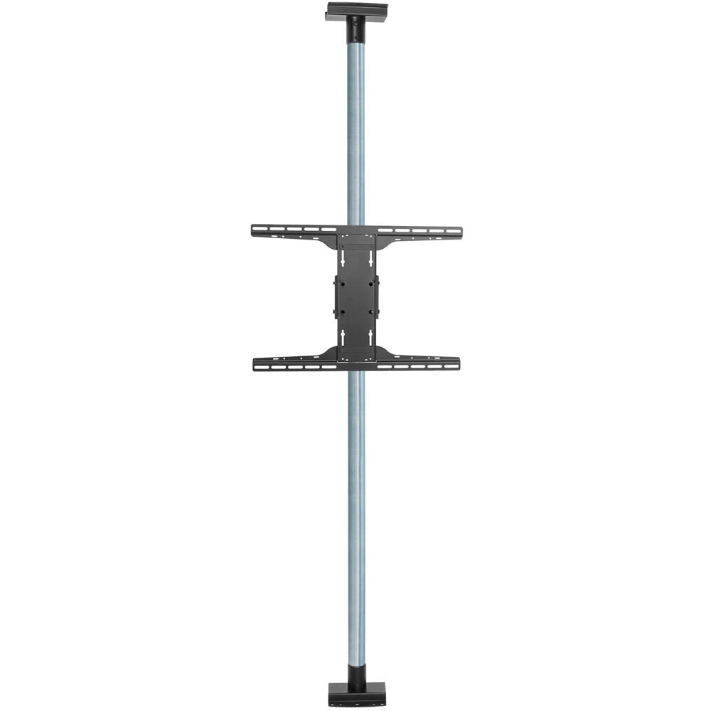 PERLES Floor-to-Ceiling Mount for 39" to 75" TVs w/black poles