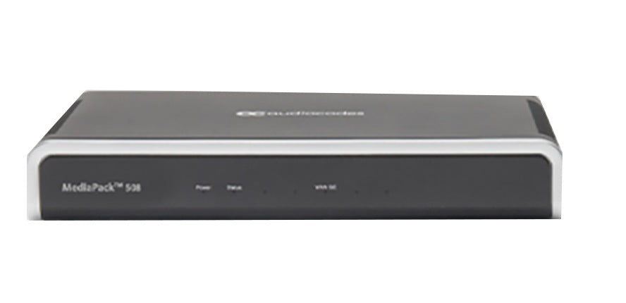 AUDIOCODES INCLUDES MEDIAPACK 5XX CHASSIS, 1 GIGA ETHERNET LAN PORT, 2 GIGA ETHERNET WAN PO