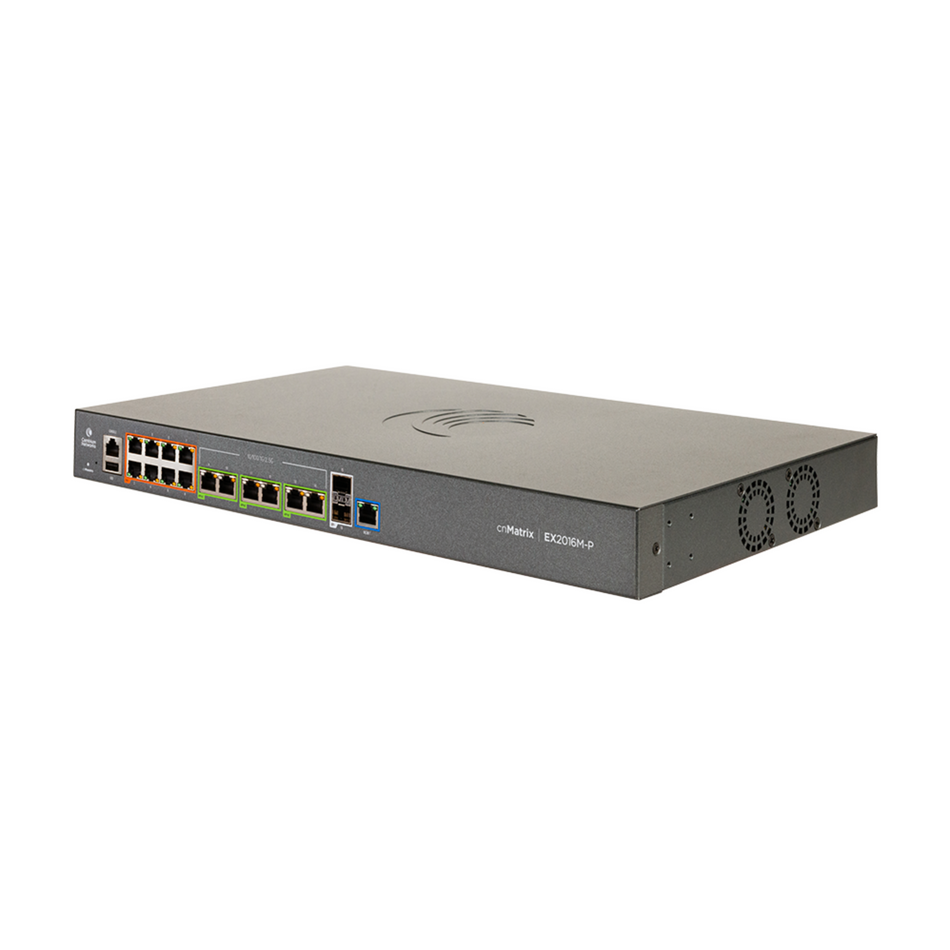 Cambium EX2016M-P PoE Sw 8 6x2.5G 2xSFP+ noPC US