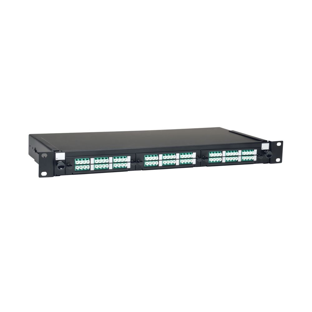 EATON TRIPP LITE SERIES 36-PORT FIBER PATCH PANEL ENCLOSURE, 1U RACK-MOUNT (LC/L