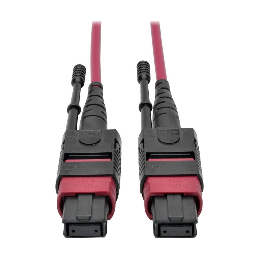 EATON 3M MTP/MPO PATCH CABLE 40GBE MMF 12 FIBER OM4 50/125 CMP MAGENTA