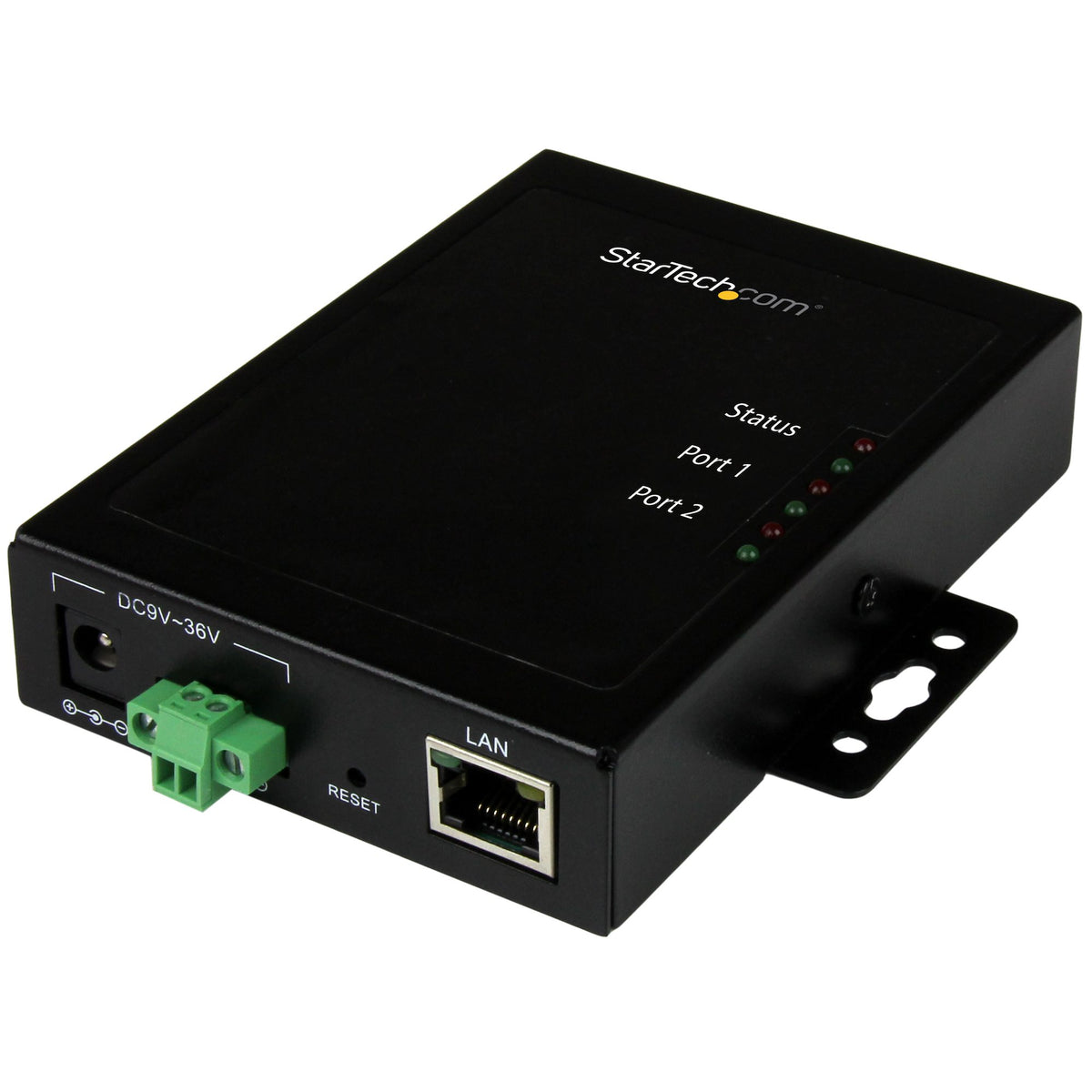 StarTech 2 PORT SERIAL TO ETHERNET DEVICE SERVER RS232 TO IP CONVERTER