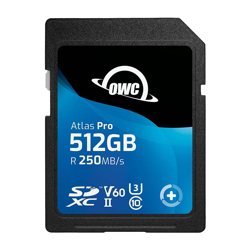 OWC 512GB Atlas Pro SDXC V60