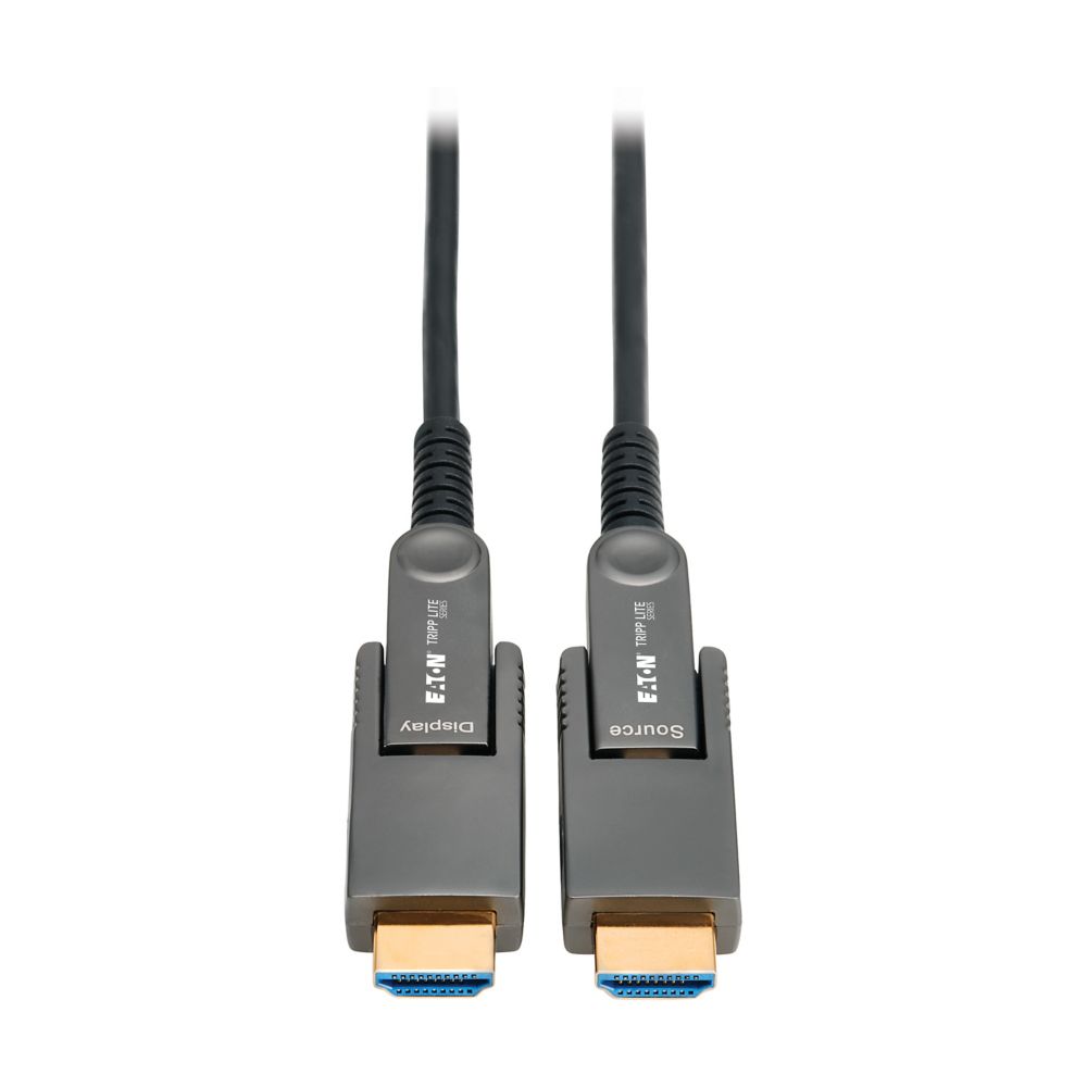 EATON TRIPP LITE SERIES 8K HDMI FIBER ACTIVE OPTICAL CABLE WITH DETACHABLE CONNE
