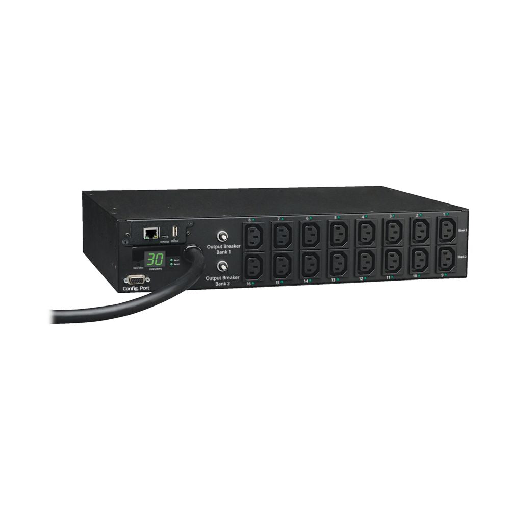 EATON 5.5KW SINGLE-PHASE SWITCHED PDU - LX INTERFACE, 208/230V OUTLETS (16 C13),