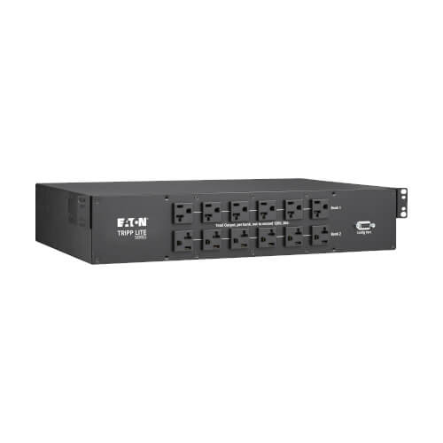 EATON TRIPP LITE SERIES 2.9KW 120V SINGLE-PHASE ATS/MONITORED PDU - 24 5-15/20R