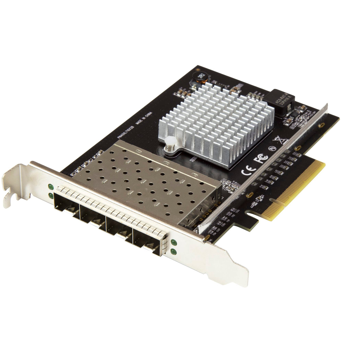 StarTech 4 PORT 10GB SFP+ NETWORK CARD 10GBIT PCIE NIC FIBER ADAPTER INTEL
