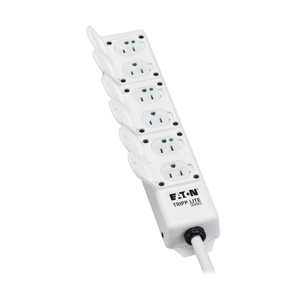 EATON SAFE-IT MEDICAL POWER STRIP 6OUTLET PATIENT CARE 6FT CORD