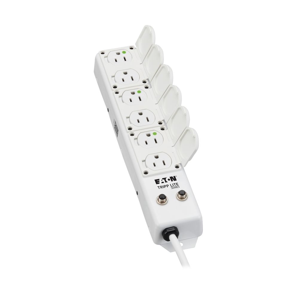EATON POWER STRIP MEDICAL 6OUT UL1363 120V 15FT RIGHT ANGLE CORD