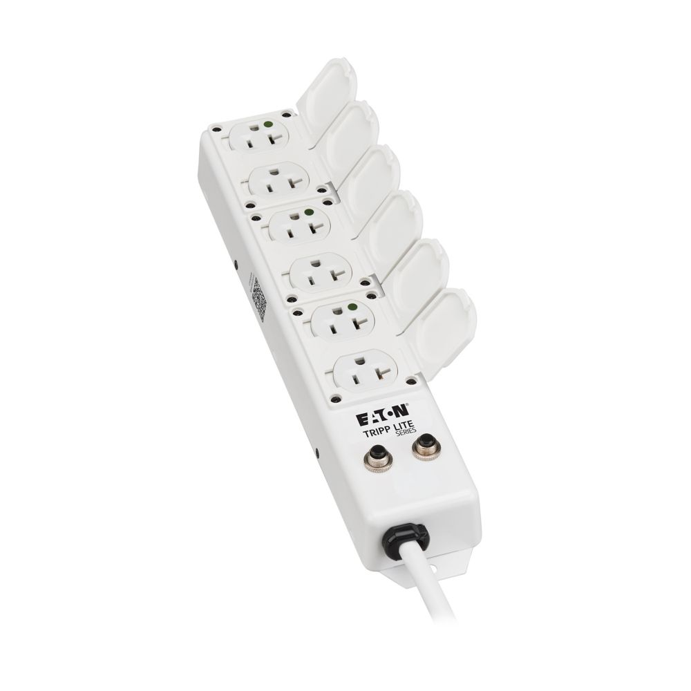 EATON 6OUT POWER STRIP MEDICAL HG HOSPITAL UL1363A 20A 7FT CORD