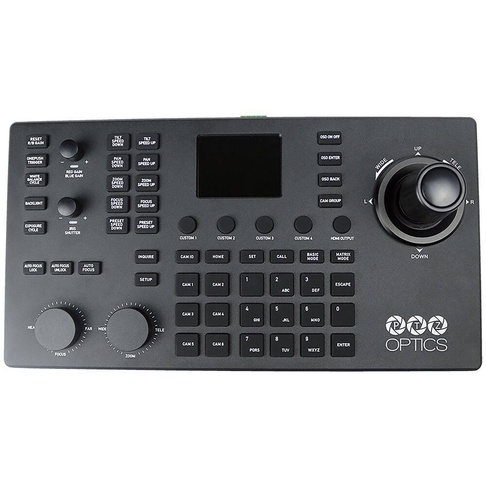 PTZOPT IP and Serial PTZ Camera Joystick Controller