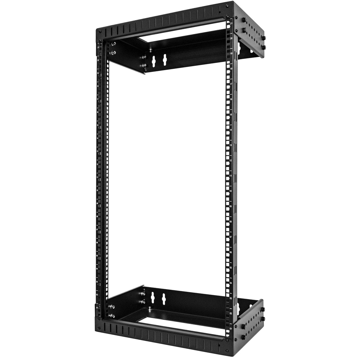 StarTech 21U WALL MOUNT OPEN FRAME RACK NETWORK EQUIPMENT PATCH PANEL RACK