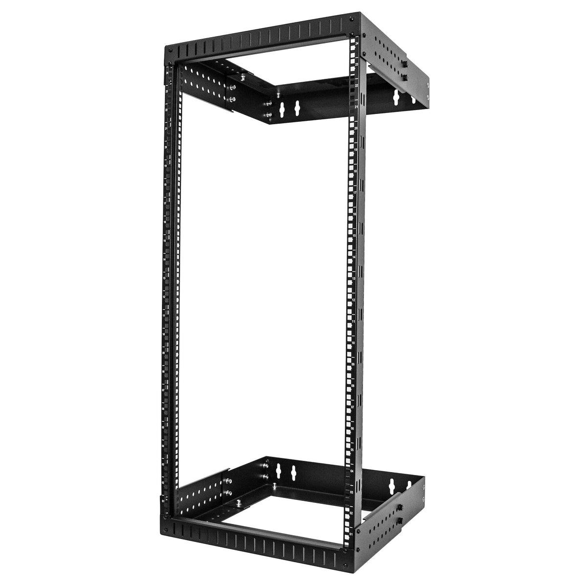 StarTech 24U WALL MOUNT OPEN FRAME RACK NETWORK EQUIPMENT PATCH PANEL RACK