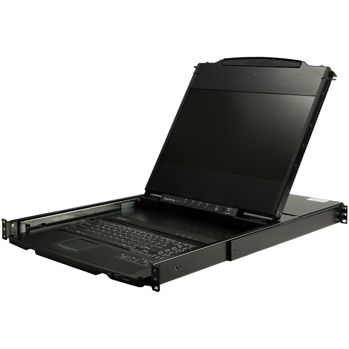 StarTech DVI VGA RACKMOUNT KVM CONSOLE INTEGRATED LCD MONITOR KVM SWITCH