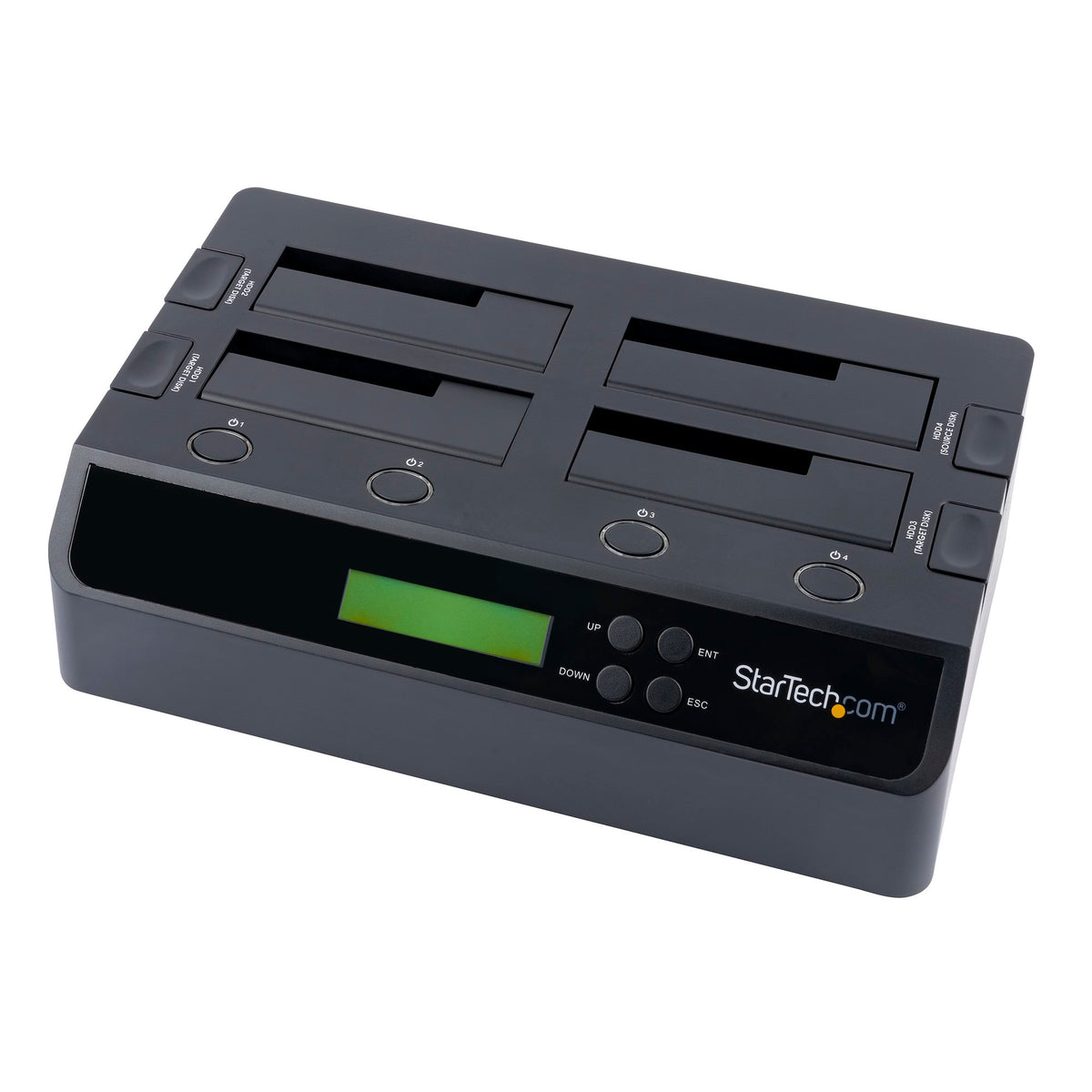 StarTech 4BAY HARD DRIVE DUPLICATOR DOCK HDD SSD CLONER WIPER DISK ERASER