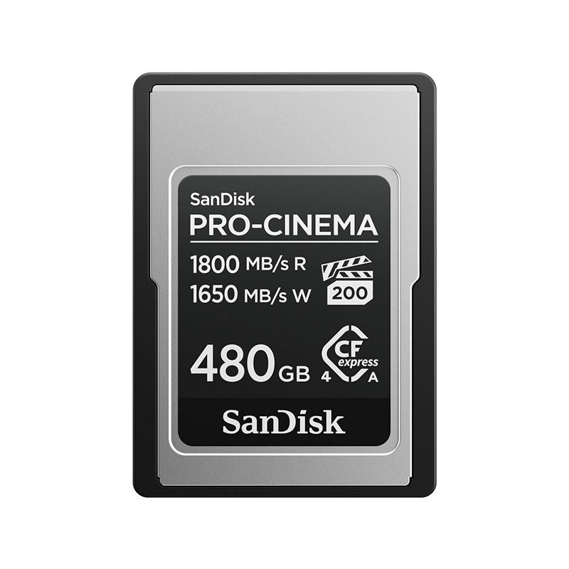 SANDISK *VENDOR EOL* SanDisk PRO-CINEMA CFexpress Type A Card 480GB