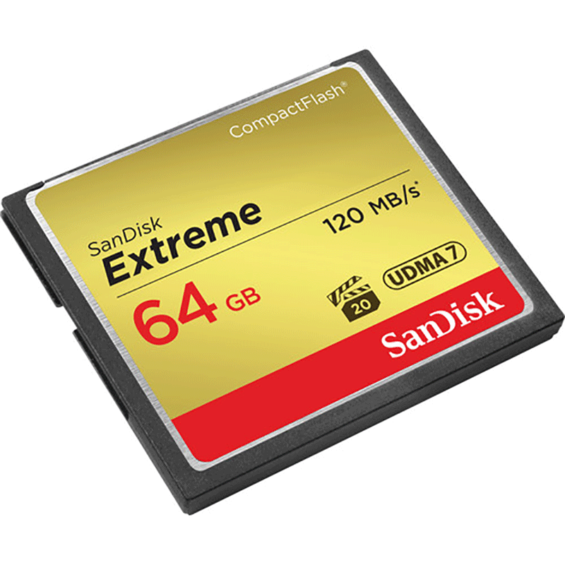SANDISK *VENDOR EOL* SanDisk Extreme CompactFlash 64 GB