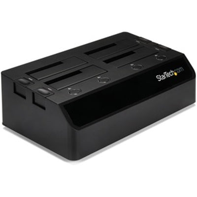 StarTech 4BAY HARD DRIVE DOCKING STATION 2.5 3.5 SATA HDD SSD USB 3.0 DOCK