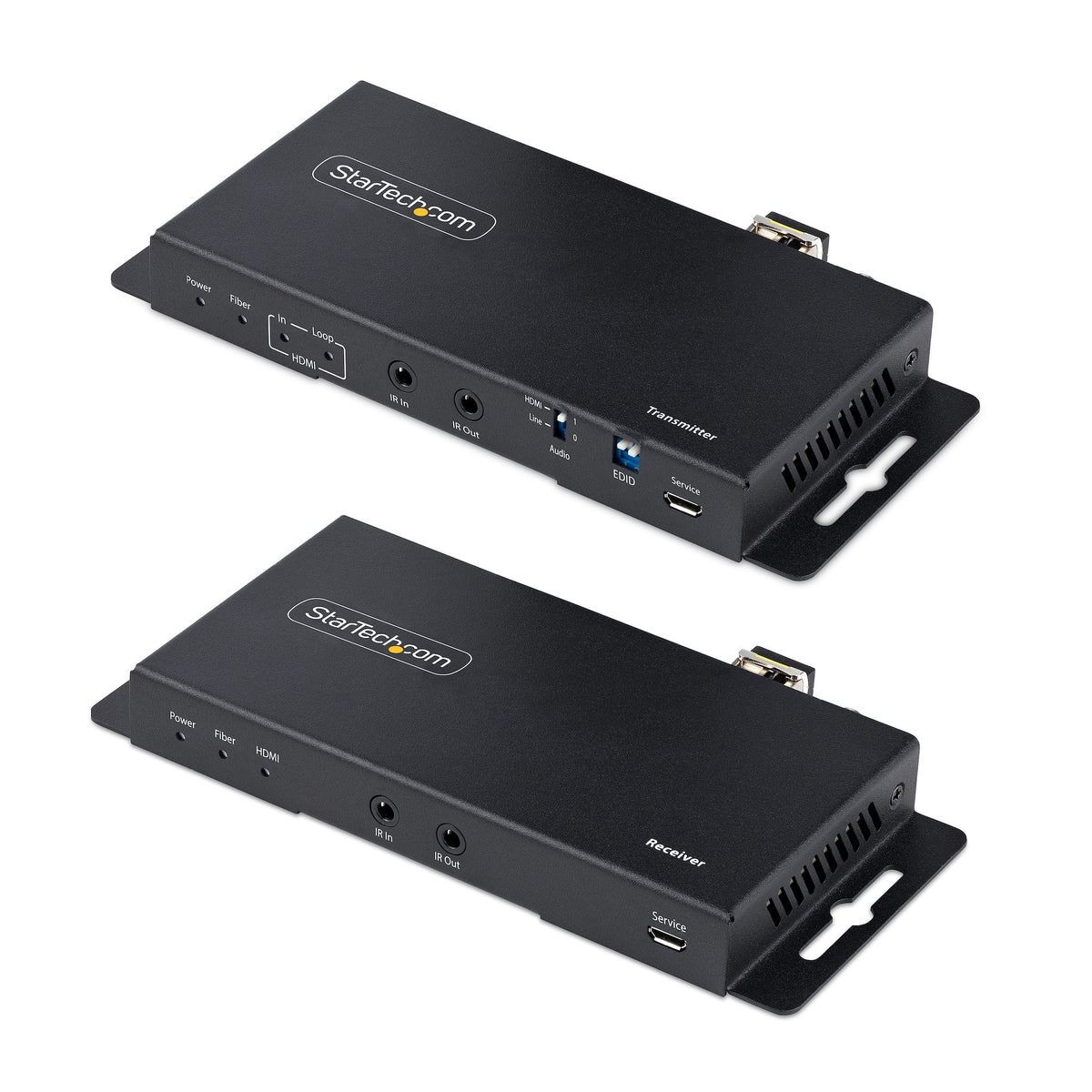 StarTech HDMI OVER FIBER EXTENDER KIT - 4K 60HZ TRANSMITTER/RECEIVER