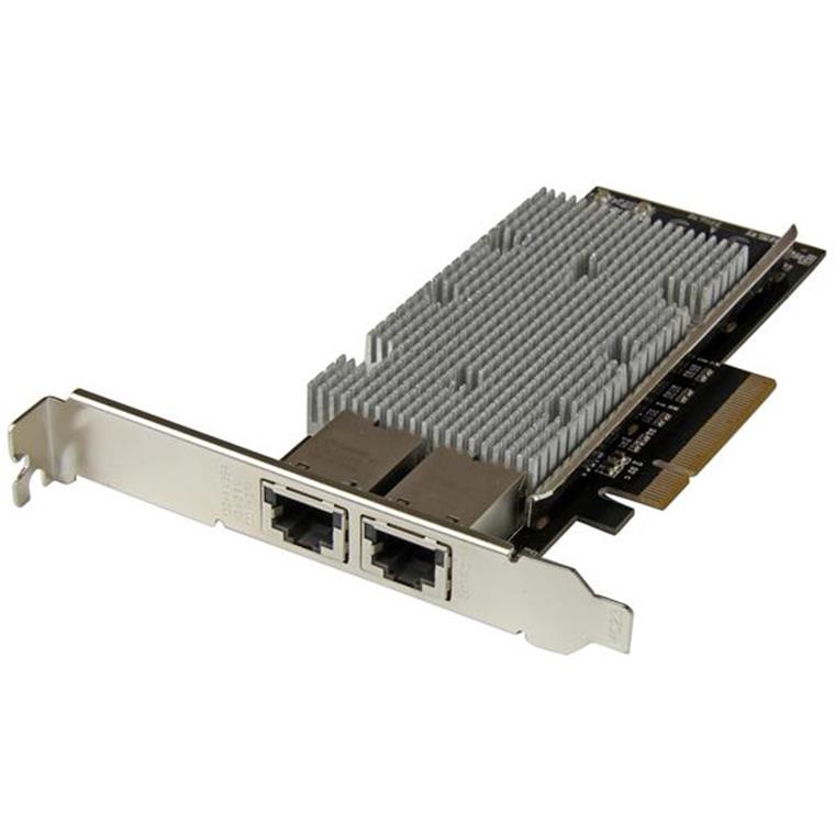 StarTech 2 PORT 10GB PCIE NETWORK CARD LAN ETHERNET NIC ADAPTER INTEL CHIP