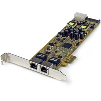 StarTech ADD TWO POWER-OVER-ETHERNET GIGABIT PORTS TO A PCI EXPRESS-ENABLED COMPUTER - DU