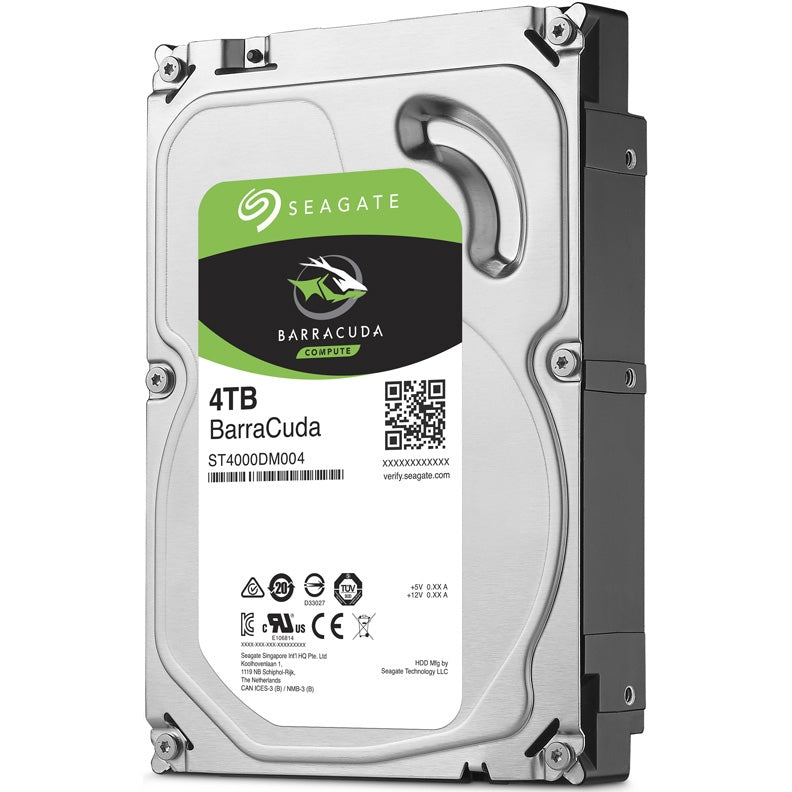 Seagate BarraCuda ST4000DM004 4 TB Hard Drive - 3.5" Internal - SATA (SATA/600) | SKU HD-ST4DM04