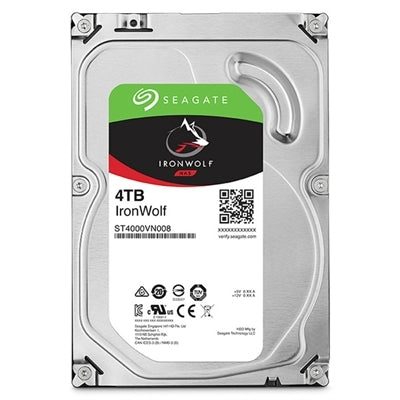 SEAGATE 4TB IRONWOLF 5.4K RPM