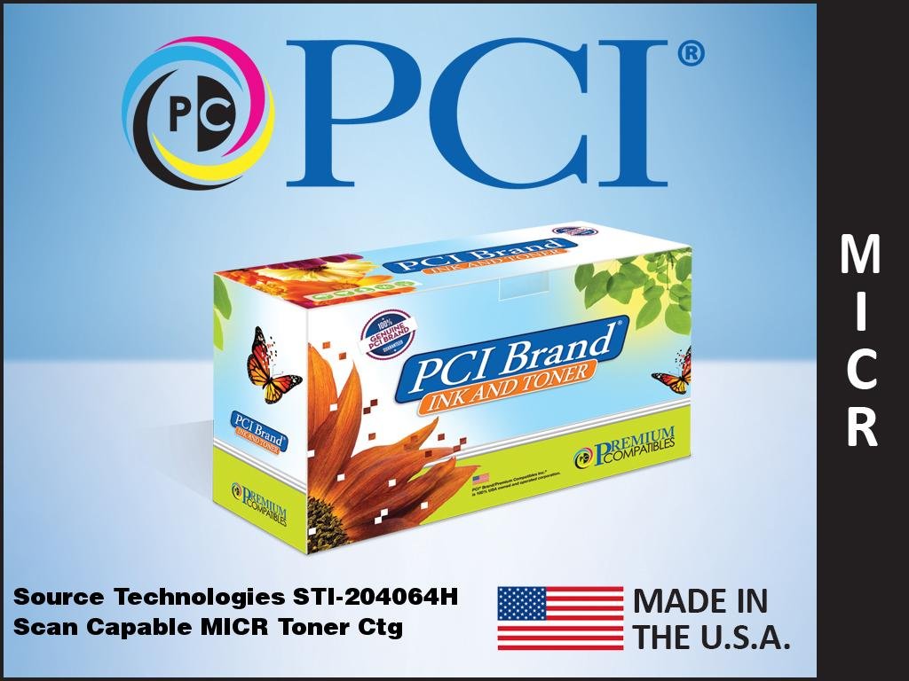 PCI BRAND ECO-FRIENDLY REMAN SOURCE TECHNOLOGIES STI-204064H SCAN CAPABLE MICR T