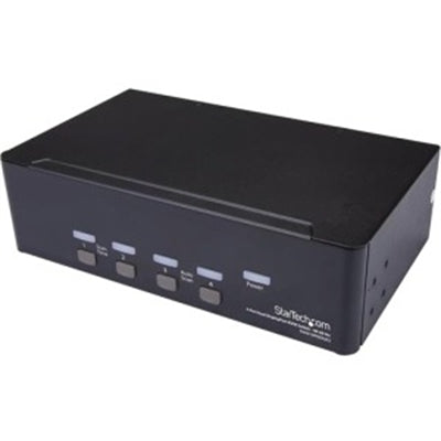 StarTech 4 Port Dual DisplayPort KVM Switch - 4K 60Hz